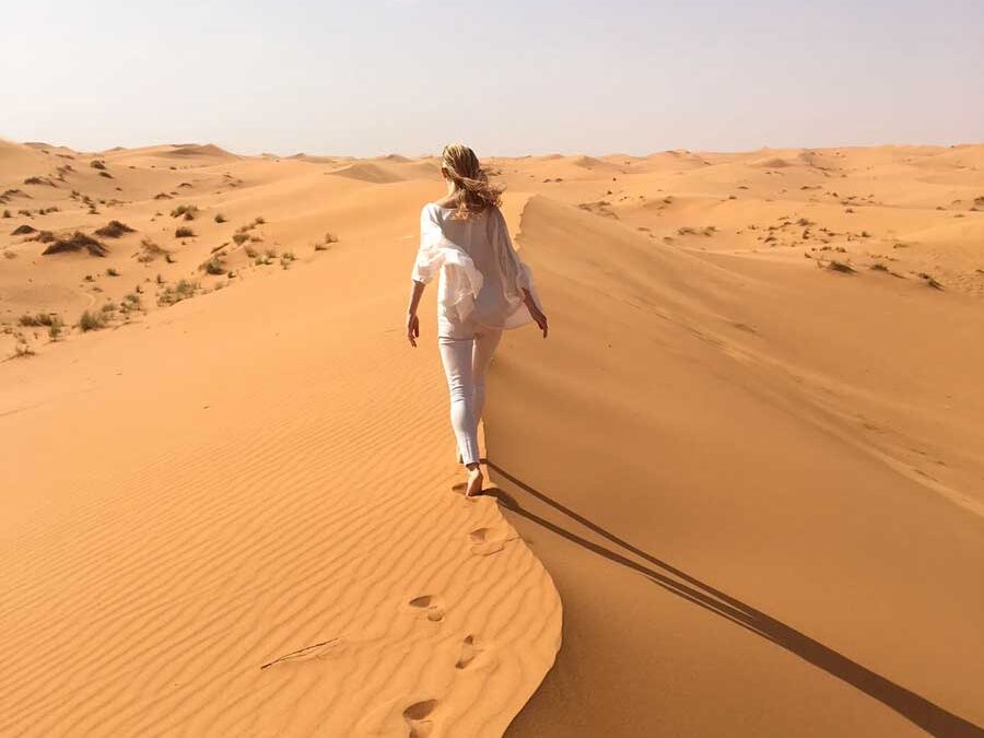 Desert Hiking in Morocco’s Sahara Desert – Hinking Dunes